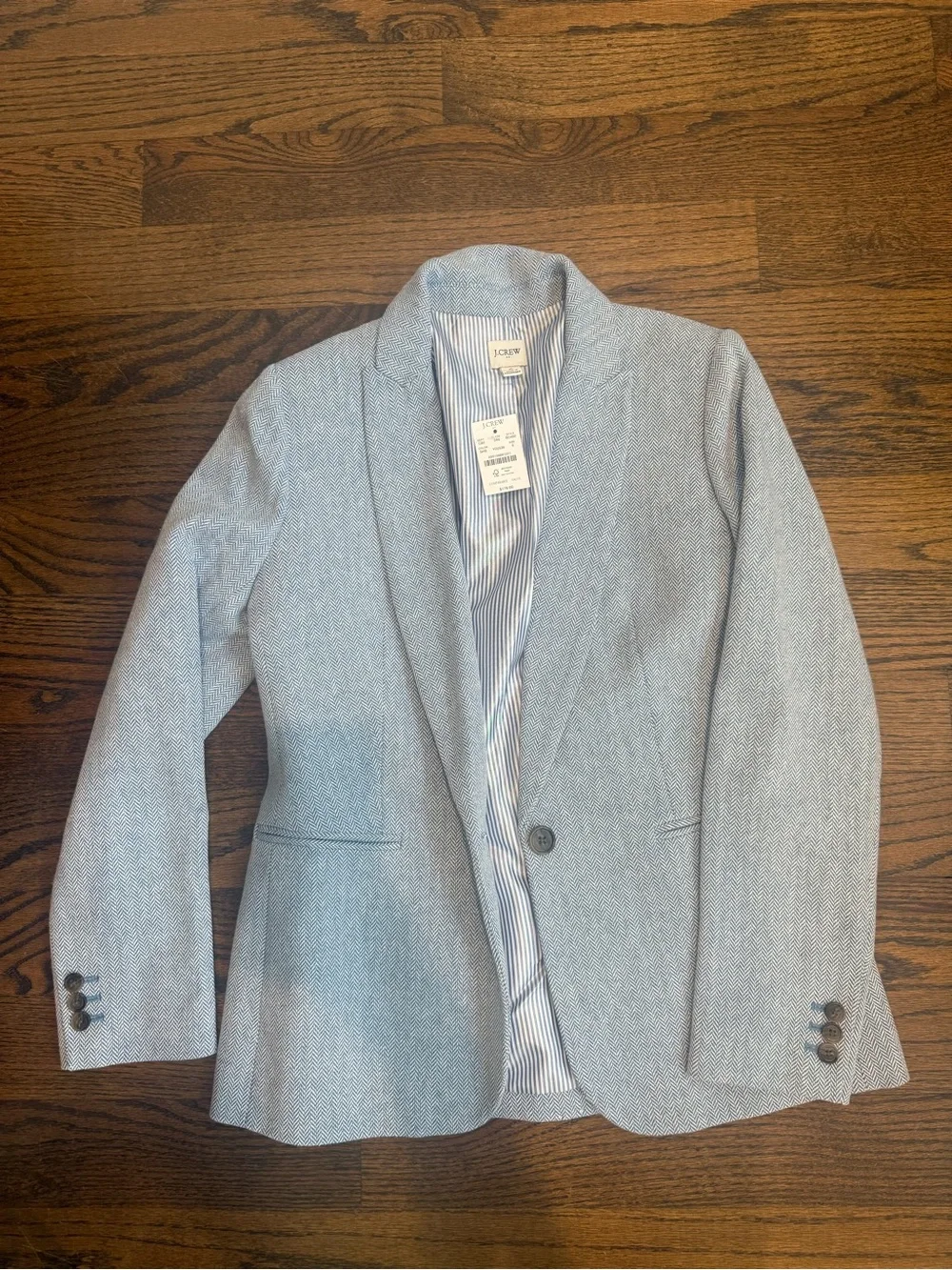 NWT - J. Crew Pale Blue Women's Tailored Blazer